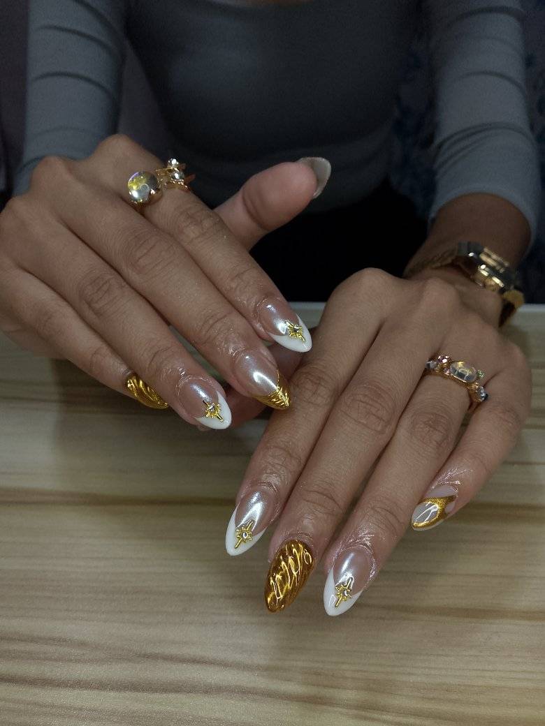 Celestial Chrome & Gold ✨